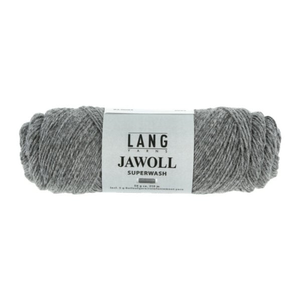 Lang Yarns Jawoll 003 Donkergrijs gemêleerd