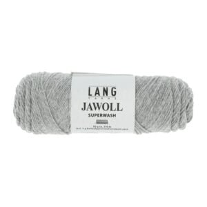 Lang Yarns Jawoll 005 Grijs gemêleerd