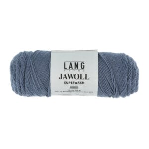 Lang Yarns Jawoll 007 grijs blauw