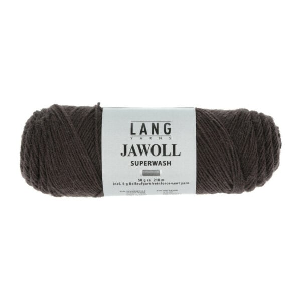 Lang Yarns Jawoll 067 donkerbruin