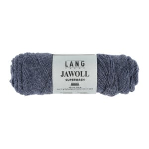 Lang Yarns Jawoll 069 Blauw Grijs gemêleerd