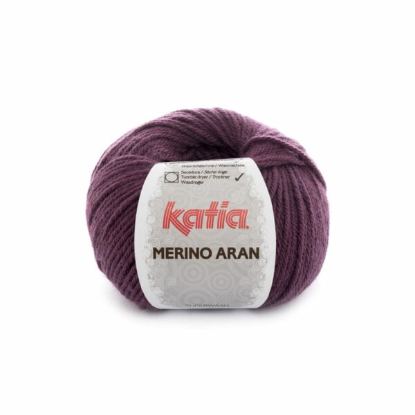 Katia Merino Aran 78 Donkerpaars