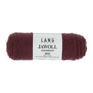 Lang Yarns Jawoll 084 bordeaux rood