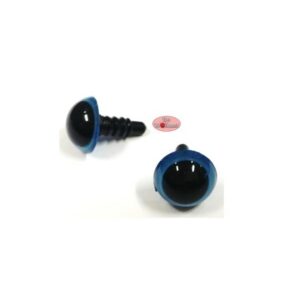 Blauwe ronde oogjes 10mm