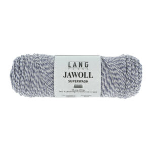 Lang Yarns Jawoll 151 blauw grijs gemêleerd