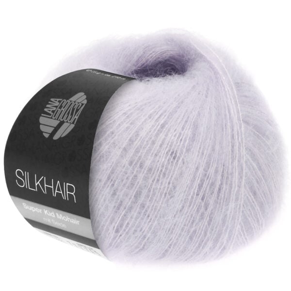 Lana Grossa Silkhair 152 Grijs paars