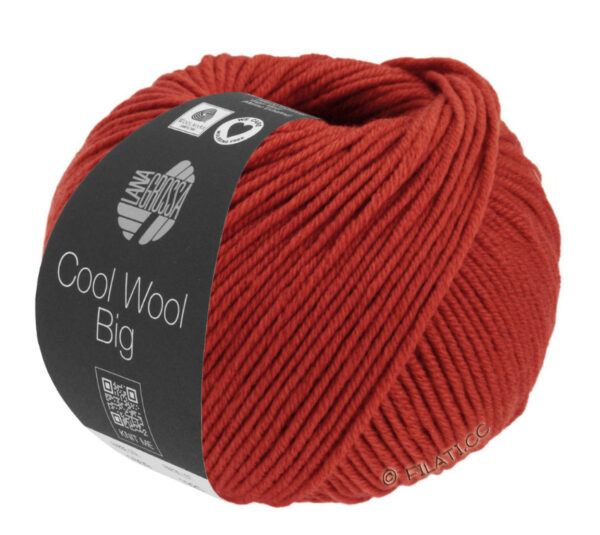 LG Cool Wool Big Melange 1628 Rood