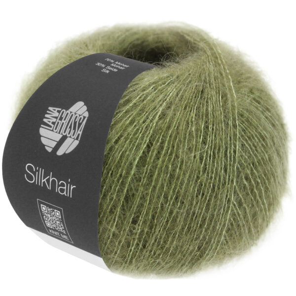 Lana Grossa Silkhair 166 Olijf