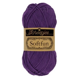 Scheepjes Softfun 2515 Deep Violet