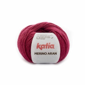 Katia Merino Aran 71 Licht Wijnrood