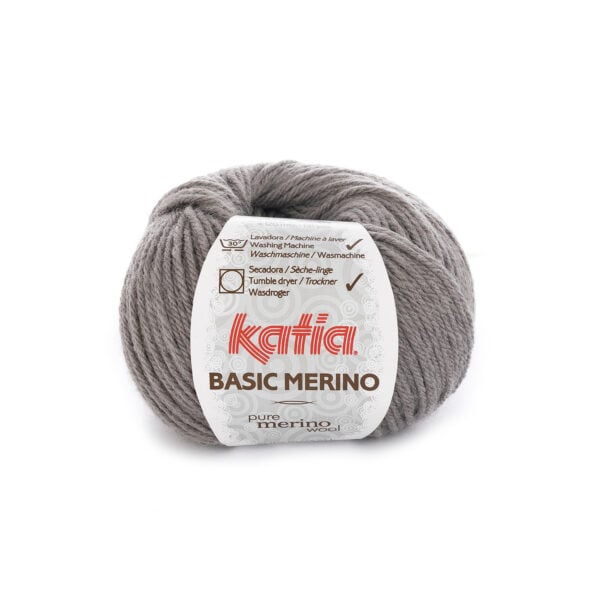 Katia Basic Merino 13 Grijs