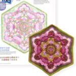 Delft Rose Garden in Bloom (Special DK) met patroon