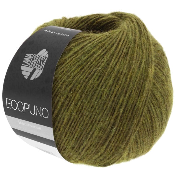 Lana Grossa Ecopuno 54 Olijfgroen