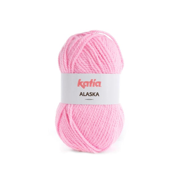 Katia Alaska 44 Kauwgom roze