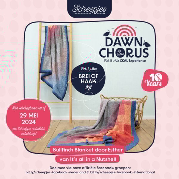 Bullfinch Blanket garenpakket