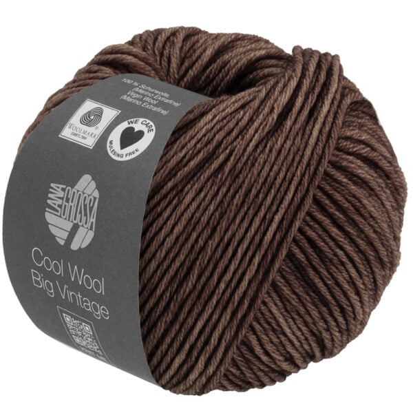 LG Cool Wool Big Vintage 7184 Donker bruin