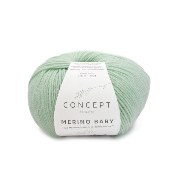 Katia Merino Baby 156 Pastelgroen