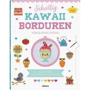 Schattig kawaii borduren