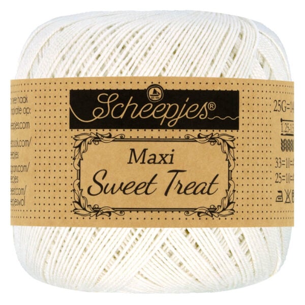 Scheepjes Sweet Treat 105 Bridal White