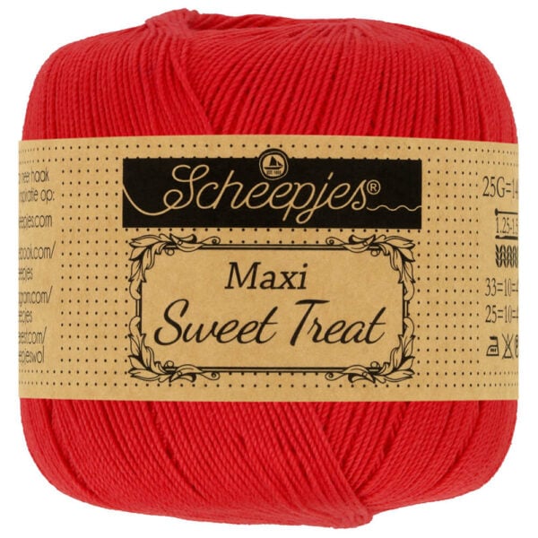 Scheepjes Sweet Treat 115 Hot Red