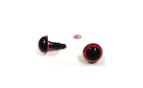 Roze ronde oogjes 10mm