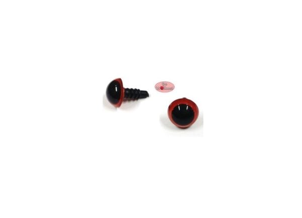 Rode ronde oogjes 08mm