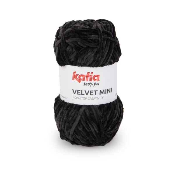 Katia Velvet mini 210 Zwart