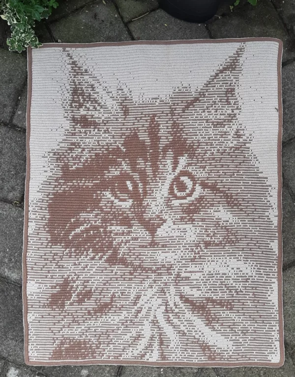 Fluffball Blanket garenpakket Mocha