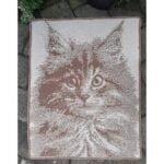 Fluffball Blanket garenpakket Mocha