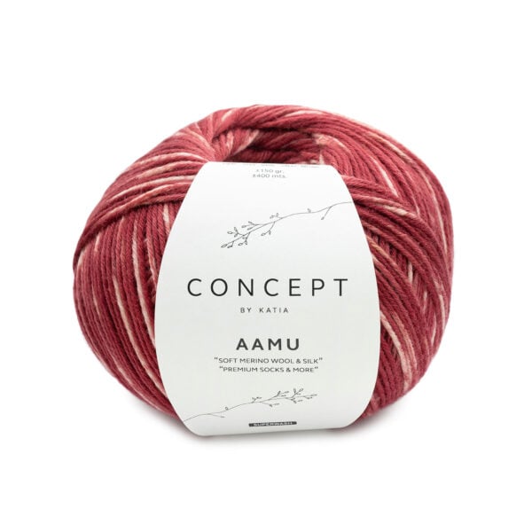Katia Aamu Socks 304 Wijnrood
