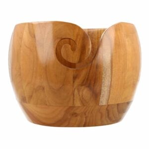 Scheepjes Yarnbowl teakhout
