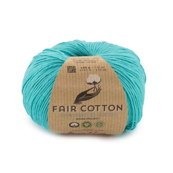 Katia Fair Cotton 58 Helder Turquoise