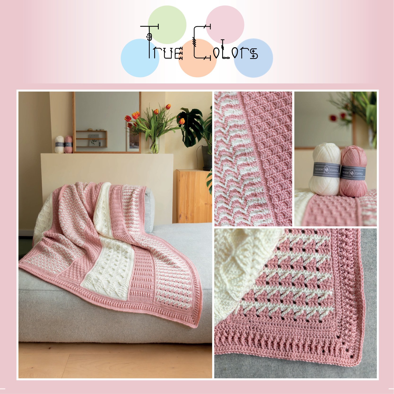 True Colors CAL Ivory Blossom garenpakket