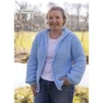 Durable Velvet vest Light Blue