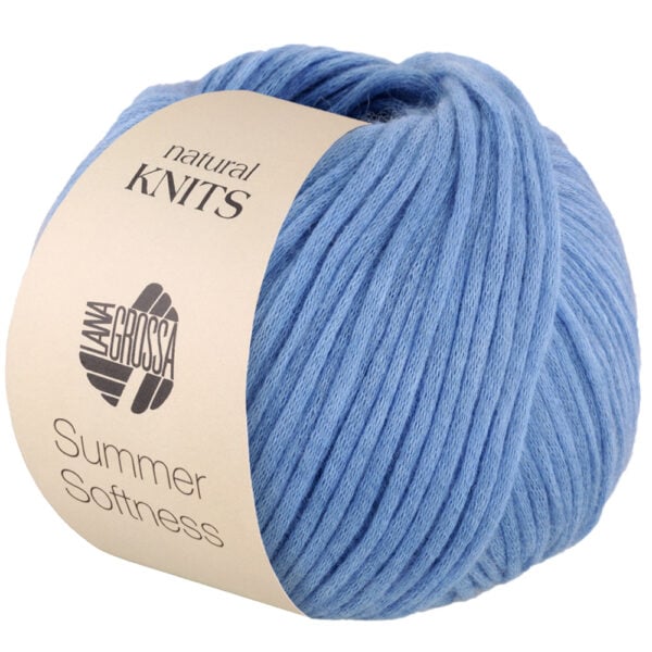Lana Grossa Summer Softness 16 Jeansblauw