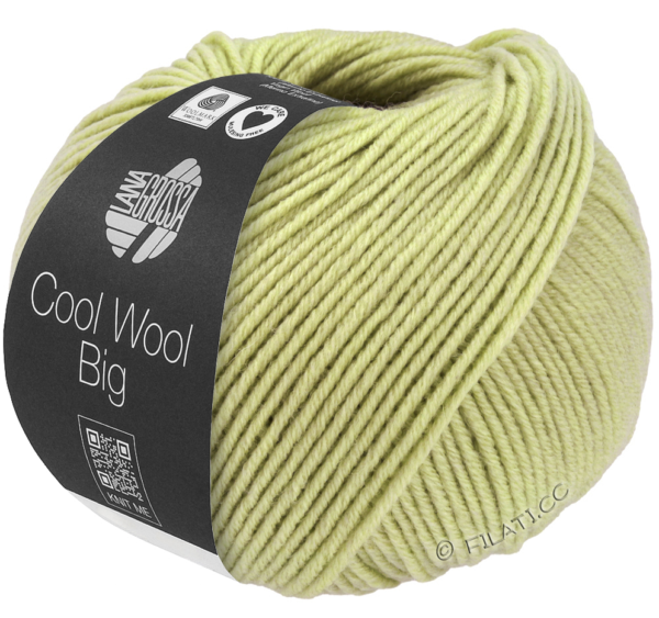 Lana Grossa Cool Wool Big 1029 Berkengroen