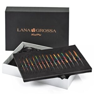 Lana Grossa naaldenset Hout Mulitcolor