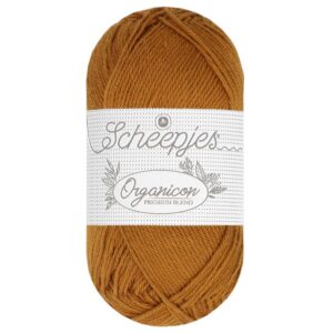 Scheepjes Organicon 236 Yellow Mustard