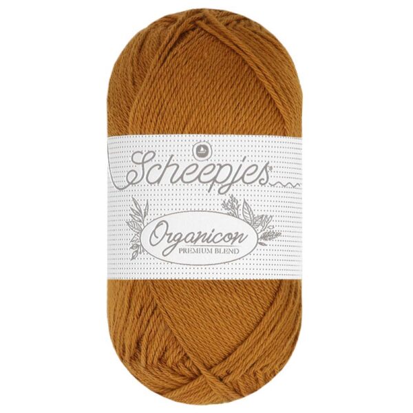 Scheepjes Organicon 236 Yellow Mustard