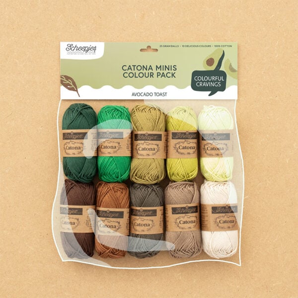Catona Minis Colour pack Avocado Toast