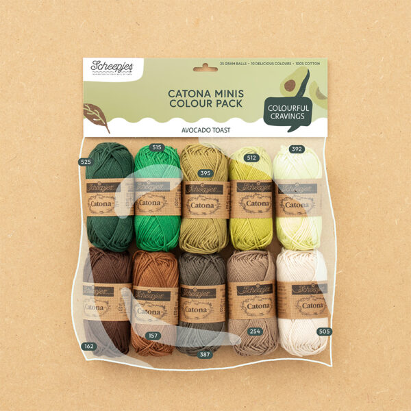 Catona Minis Colour pack Avocado Toast