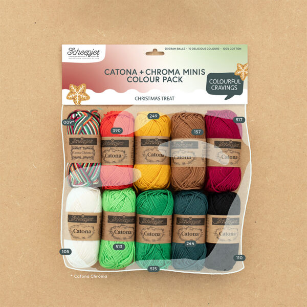 Catona en Chroma Minis Colour pack Christmas Treat