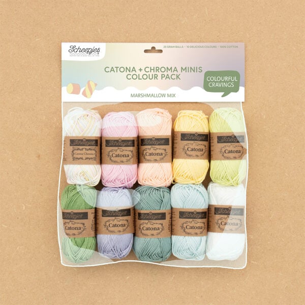 Catona en Chroma Minis Colour pack Marshmallow Mix