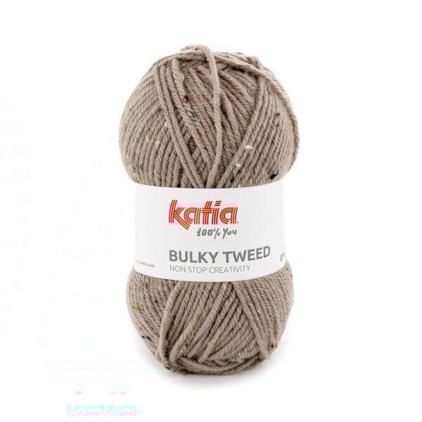 Katia Bulky Tweed 220 Licht Nerts