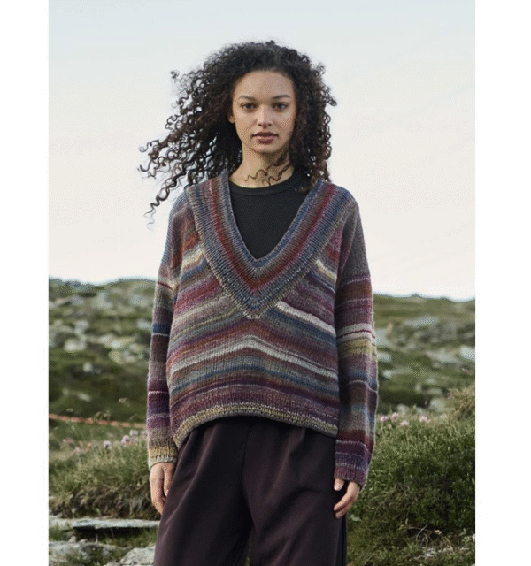 Patroon V-Pullover Gomitolo 16-01