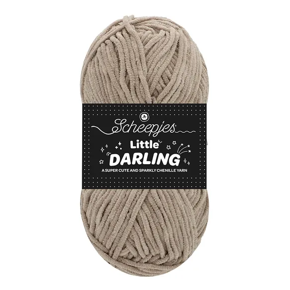 1756-409-S-1 Scheepjes Little Darling Sparkle 409S Koala Sparkle