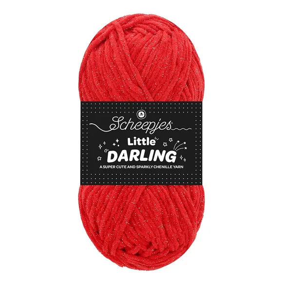 1756-427-S-1 Scheepjes Little Darling Sparkle 427S Cherry Sparkle