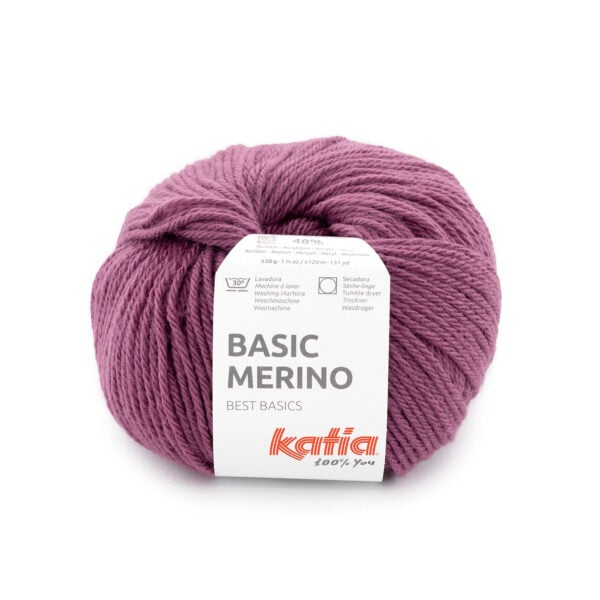 Katia Basic Merino 105 Pruim