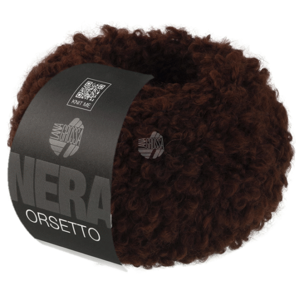 Lana Grossa Orsetto 12 Chocoladebruin