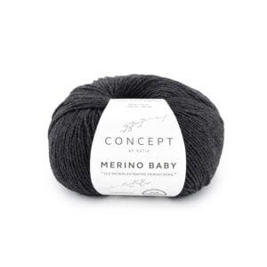 Katia Merino Baby 162 Donker Grijs